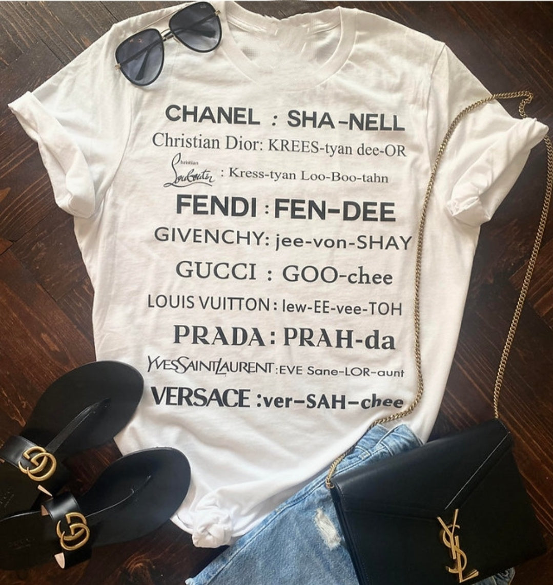 Gucci, Chanel, Fendi and Givenchy