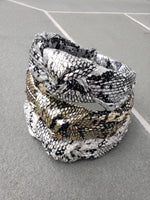 Snake Headband With Swarovski Crystals